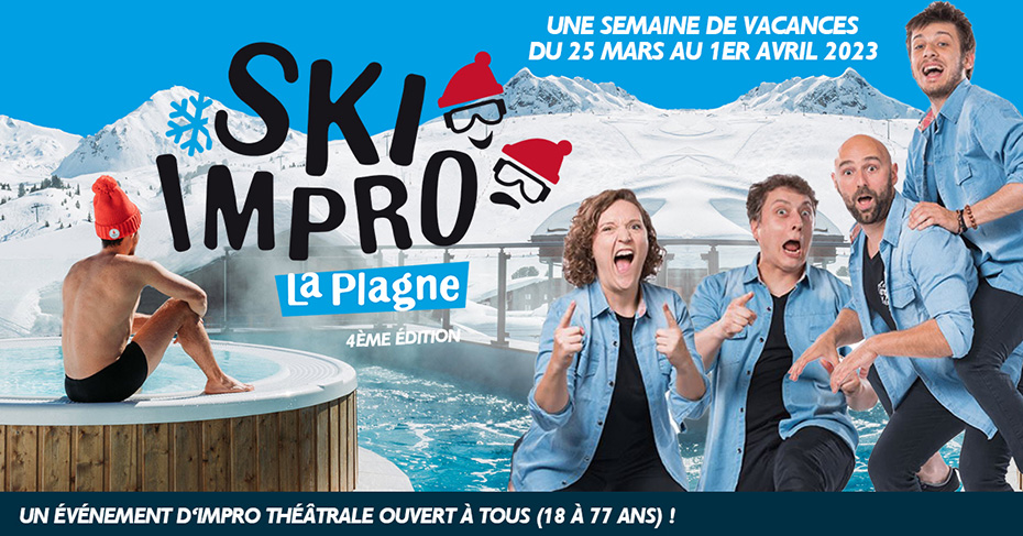 Ski Impro à La Plagne