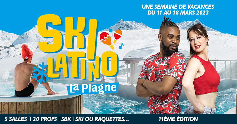 Ski Latino à La Plagne