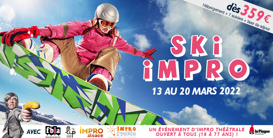 Ski Impro à La Plagne